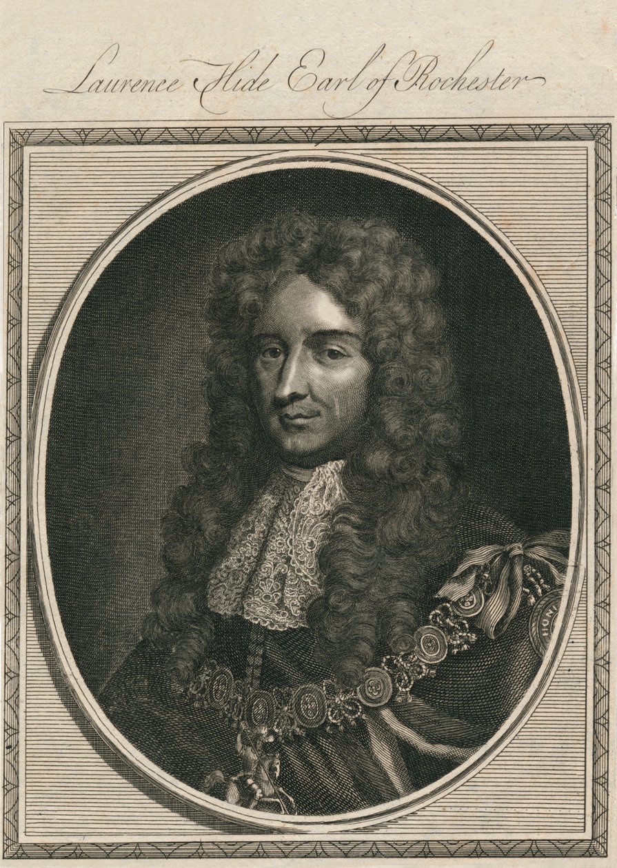 Laurence Hide jarl av Rochester, 1785. av Unbekannt