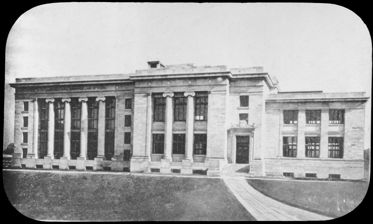 Law School, Harvard University, Cambridge, Massachusetts, USA, tidlig på 1900-tallet av Unbekannt