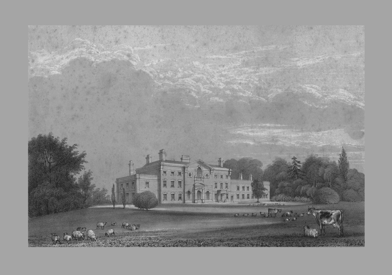 Lawton Hall, c1847. av Unbekannt