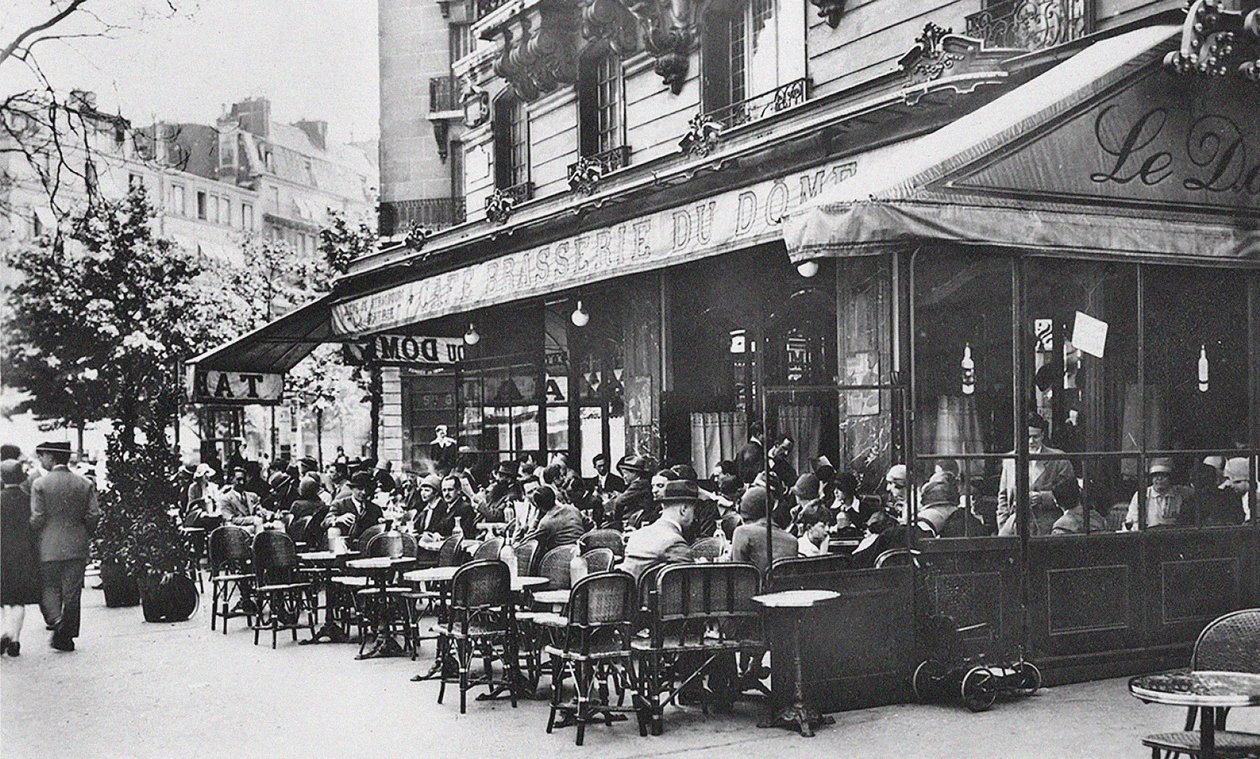 The Dome, Boulevard du Montparnasse. av Unbekannt