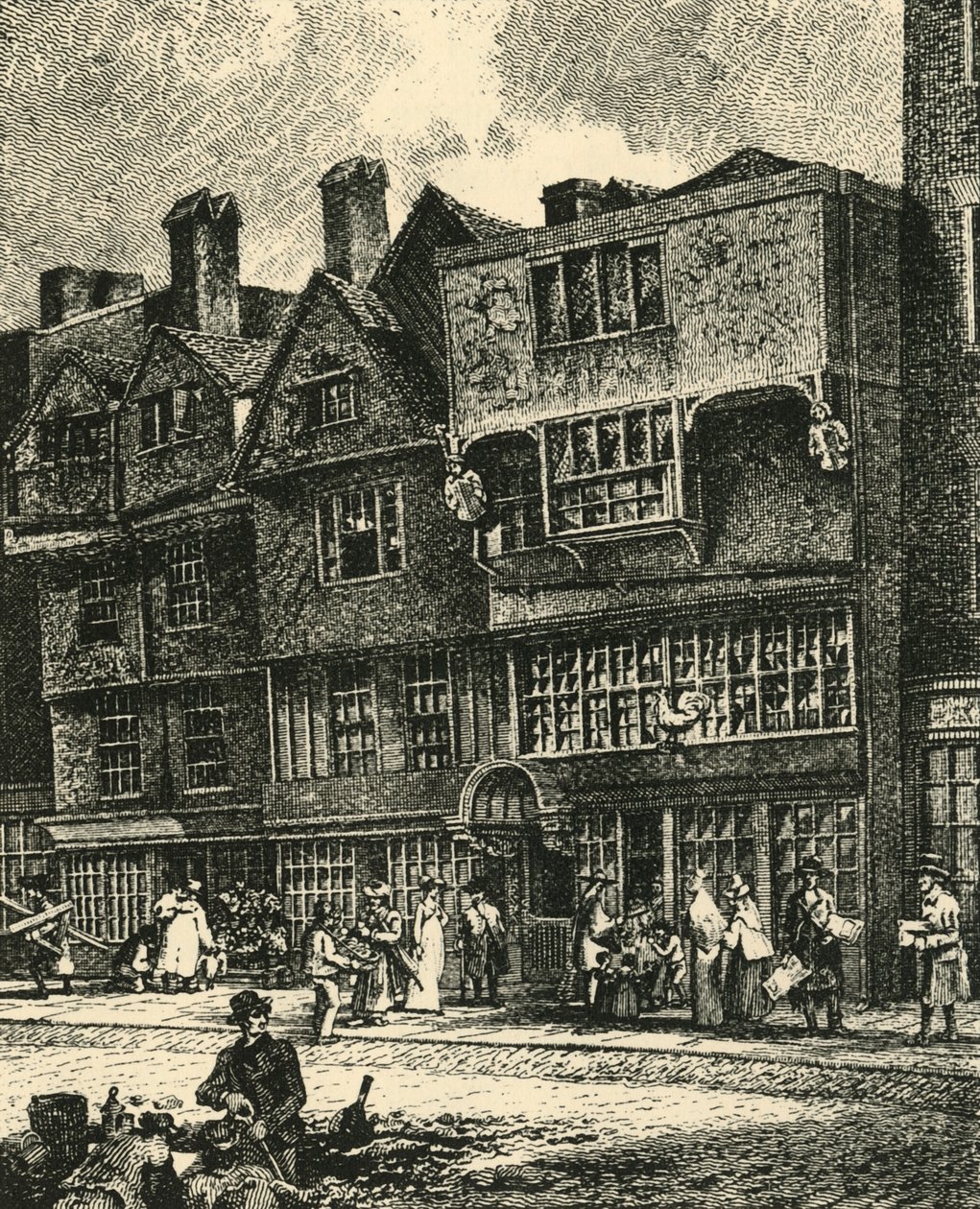 Leadenhall Street, 1700-tallet, 1925. av Unbekannt