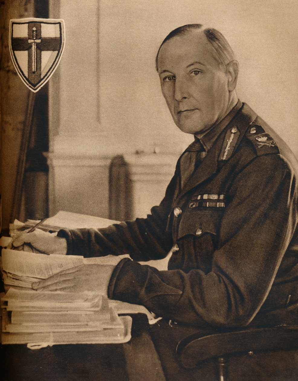 Leder for Britains Crusaders, 1942 av Unbekannt
