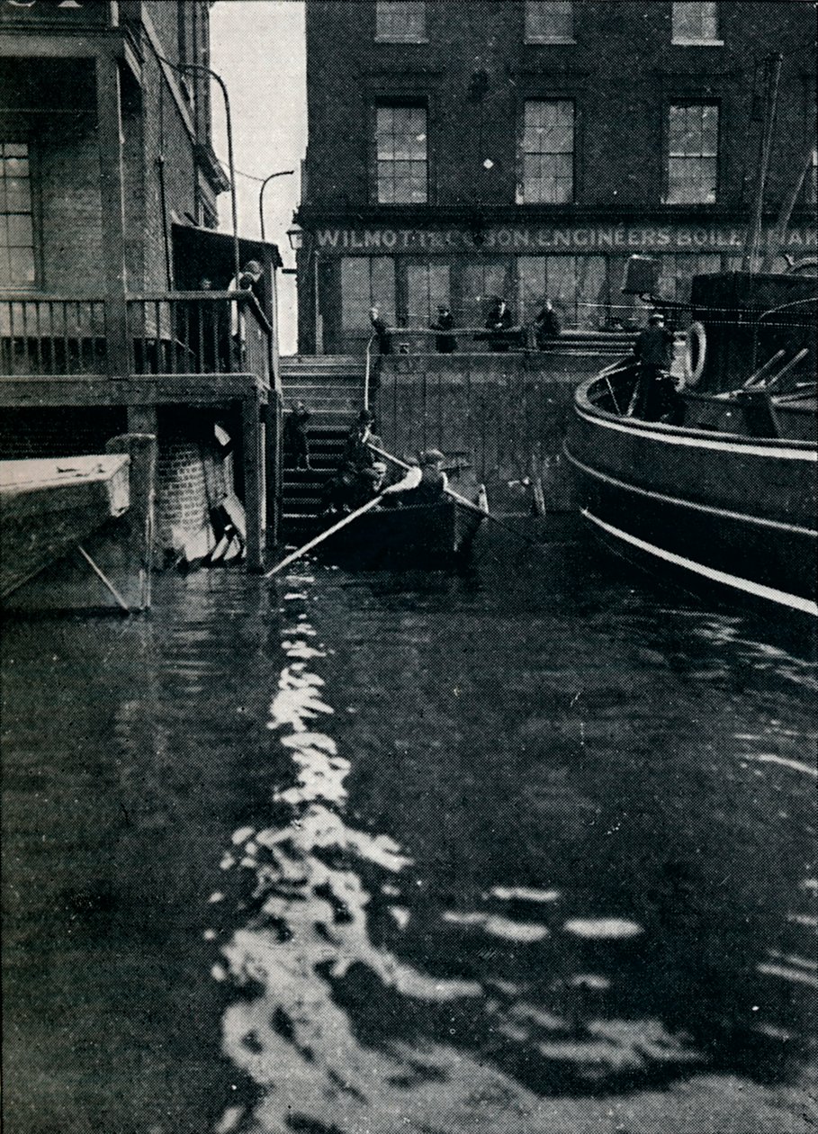 Forlater Battle Bridge Stairs, London, c1900 1901 av Unbekannt