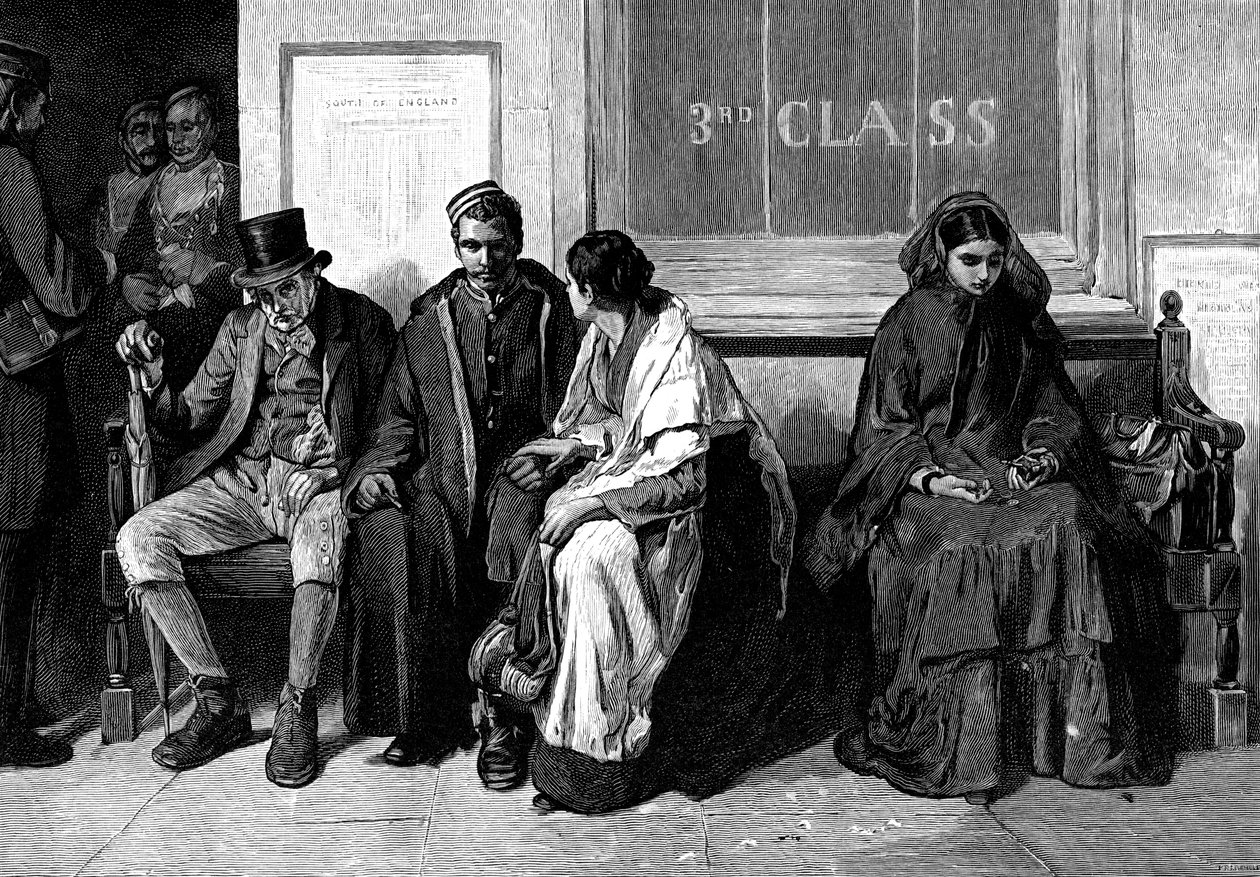 Forlater hjemmet, 1882 av Unbekannt