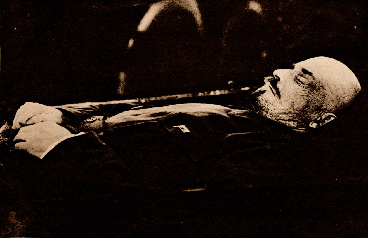 Lenin, grunnlegger av Det nye Russland, 1924, 1938 av Unbekannt