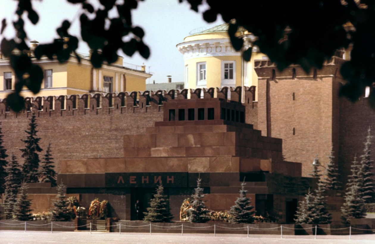 Lenins mausoleum, Røde plass, Moskva, 1980 av Unbekannt