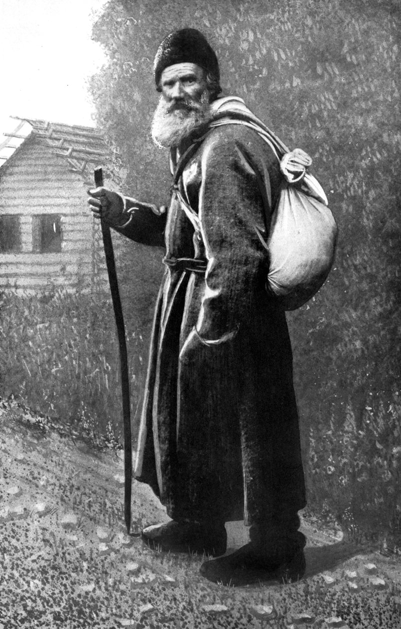 Leo Tolstoj 1828-1910, russisk forfatter og filosof, 1926 av Unbekannt