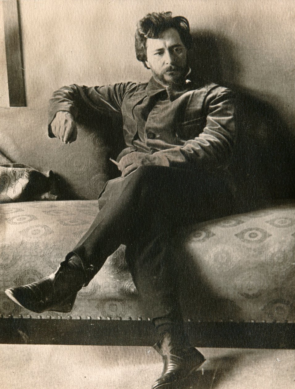 Leonid Andreyev, russisk forfatter, tidlig på 1900-tallet av Unbekannt