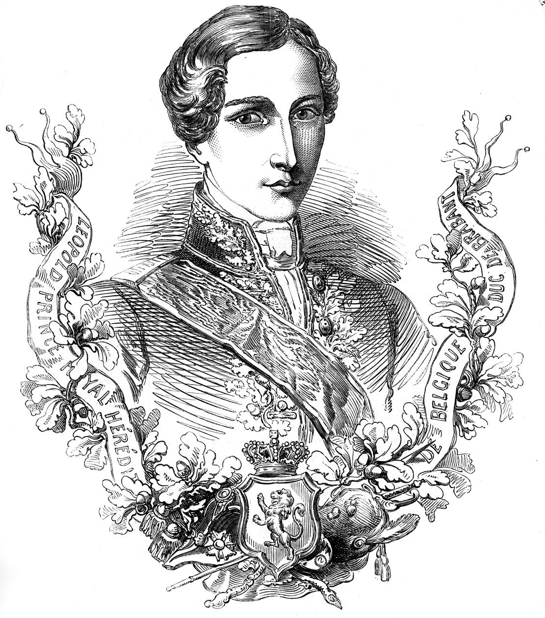 Leopold II 1797-1870, storhertug av Toscana, ca 1800-tallet av Unbekannt