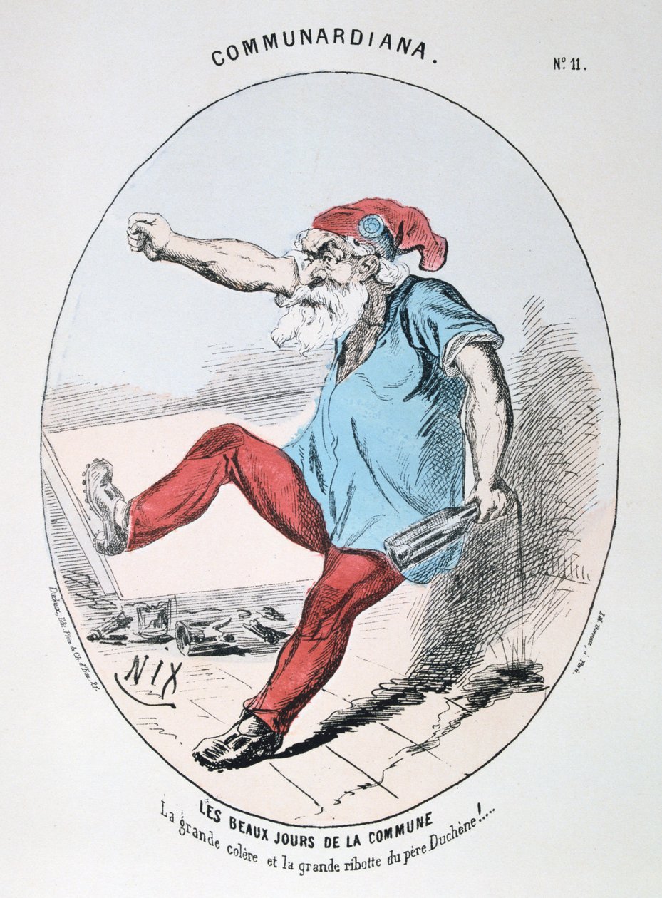 Kommunens vakre dager, 1871 av Unbekannt