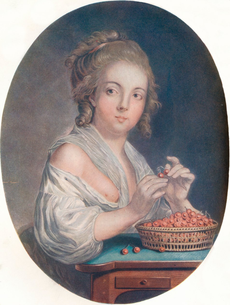Kirsebær, c1700-tallet av Unbekannt