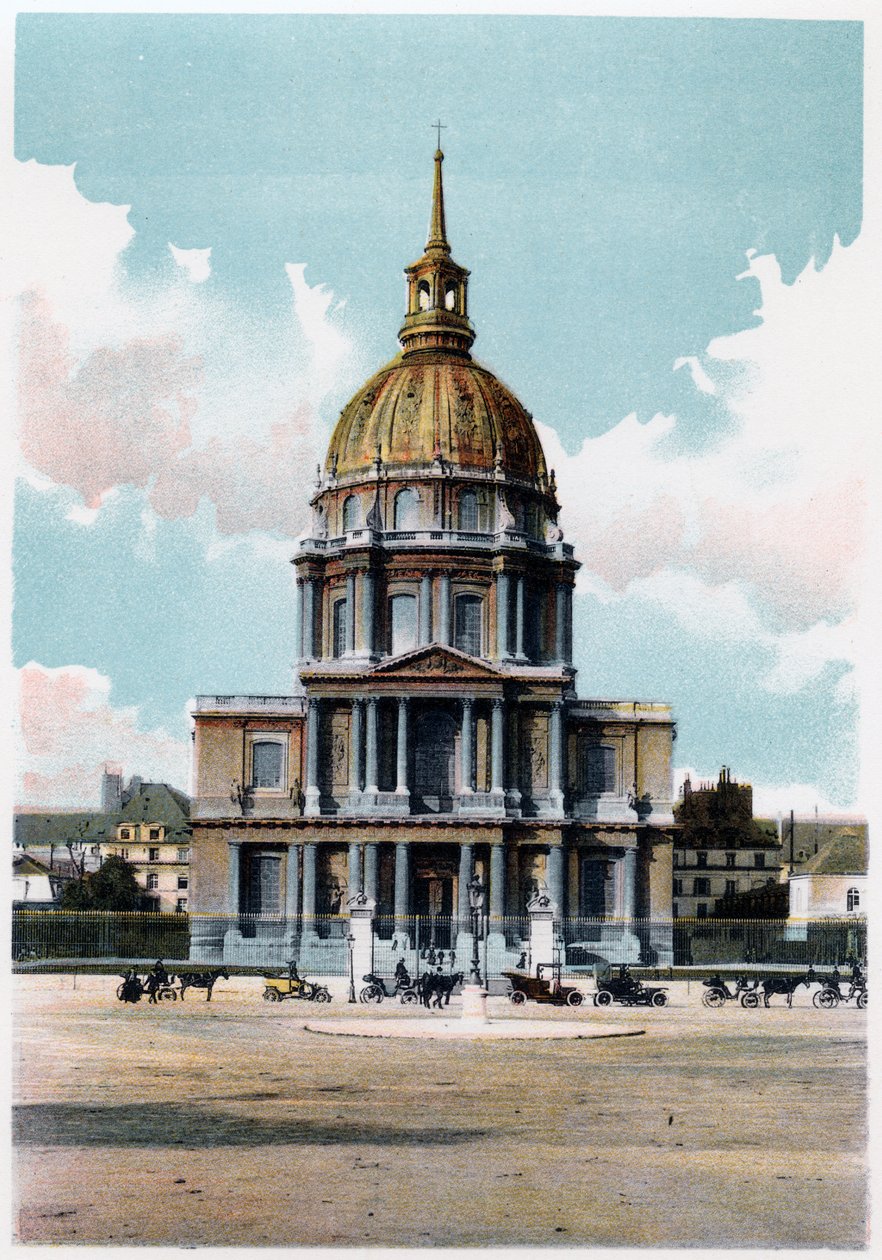 Les Invalides, Paris, ca 1900 av Unbekannt