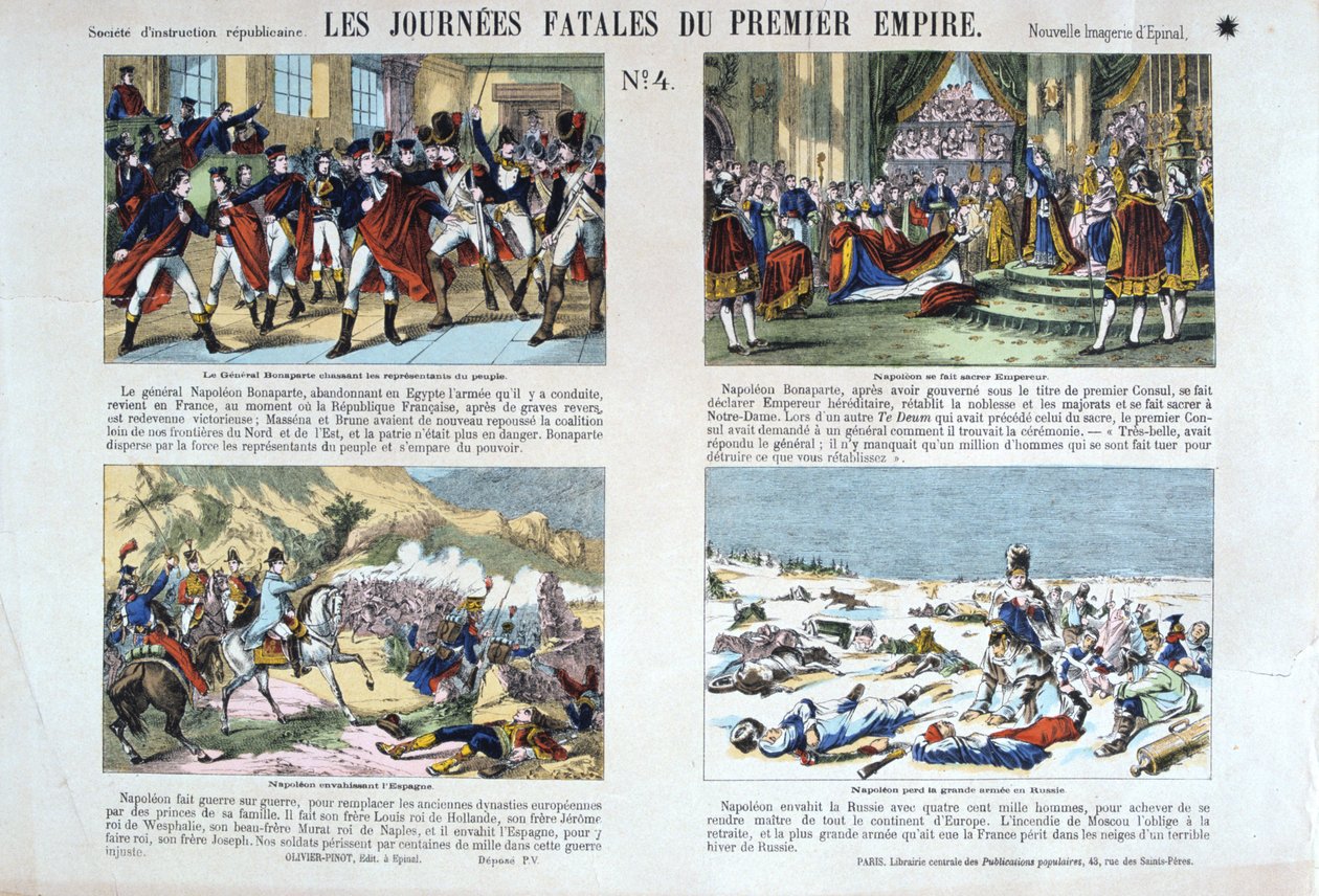 The Fatal Days of the First Empire, Revolution of 1789, Frankrike av Unbekannt
