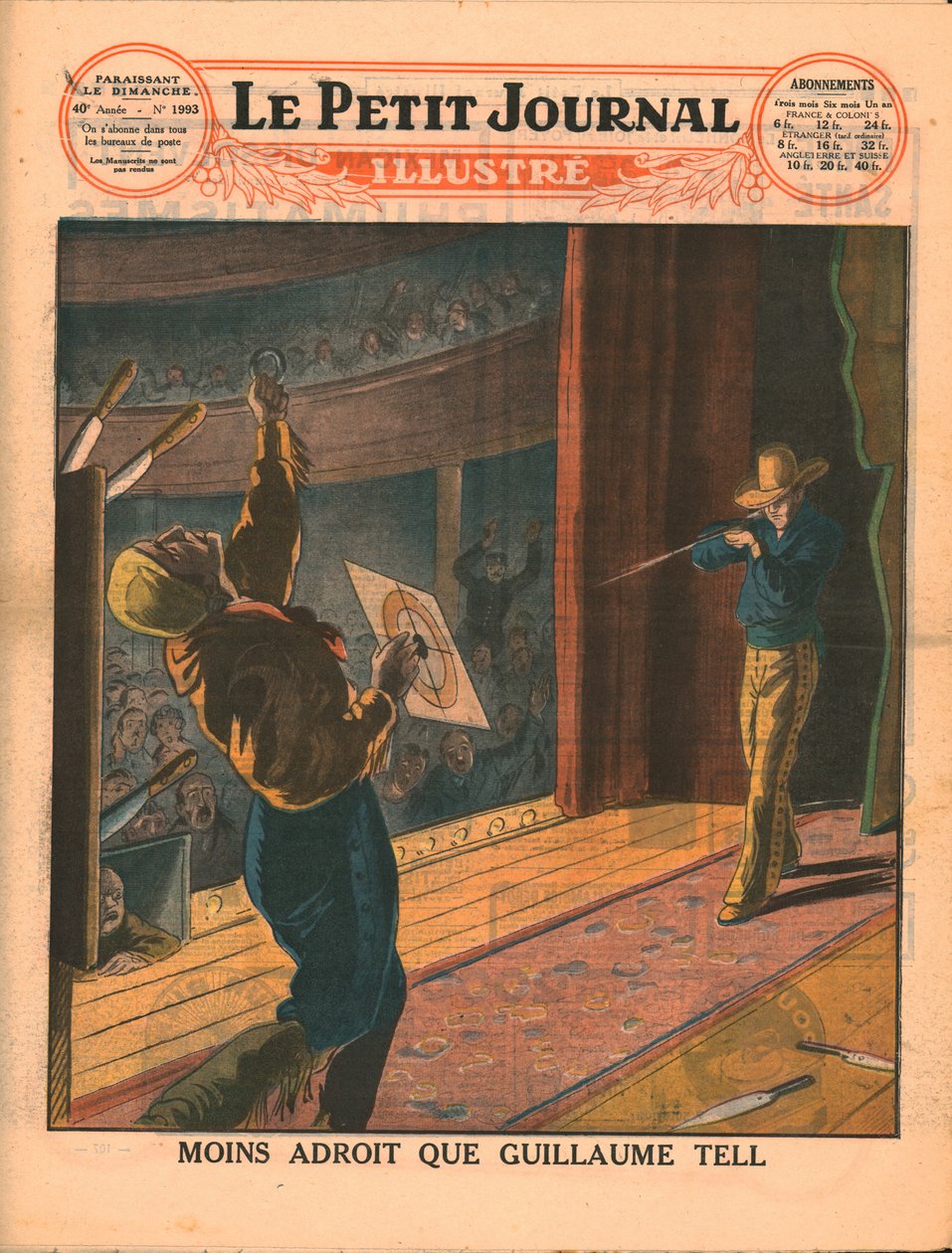 Mindre nøyaktig enn William Tell, 1929. av Unbekannt