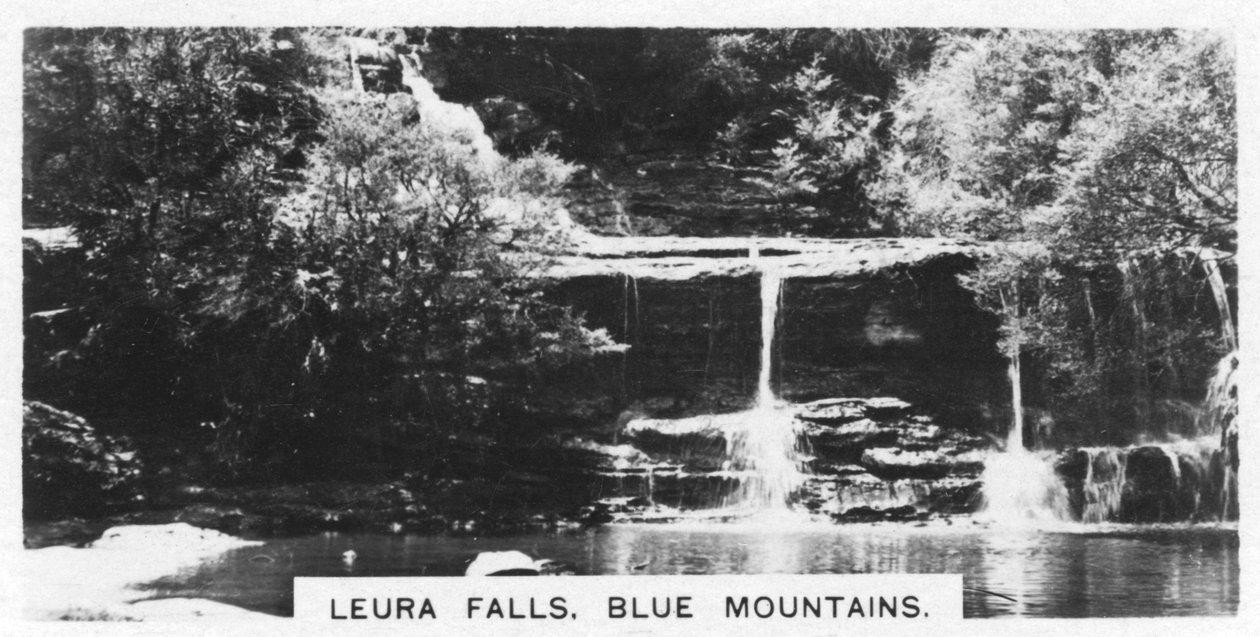 Leura Falls, Blue Mountains, Australia, 1928 av Unbekannt