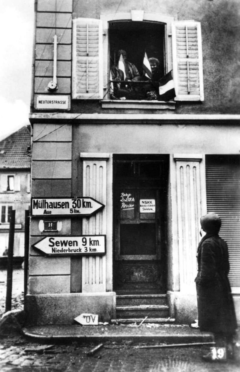 Frigjøring av Alsace-Lorraine, 1944-1945 av Unbekannt