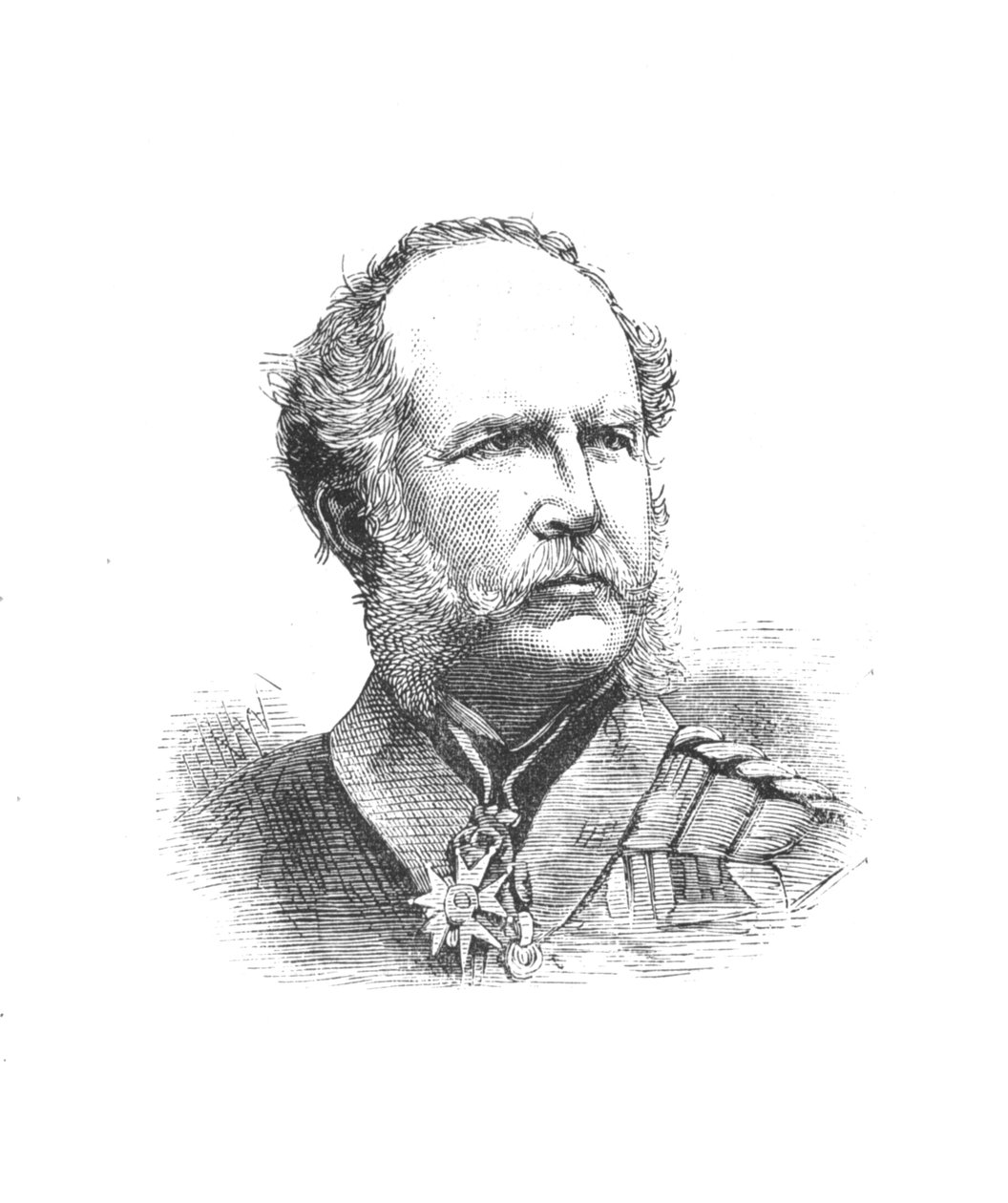 Generalløytnant, Sir John Adye, stabssjef, c1882-1885 av Unbekannt