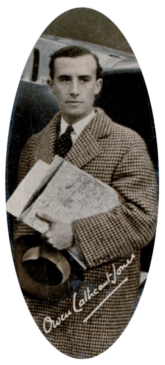 Løytnant Owen Cathcart Jones, britisk pilot, 1935 av Unbekannt