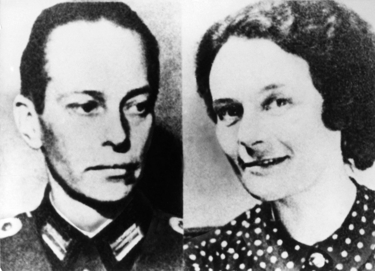 Løytnant Peter Yorck von Wartenburg og hans kone Marion, c1939-1944 av Unbekannt