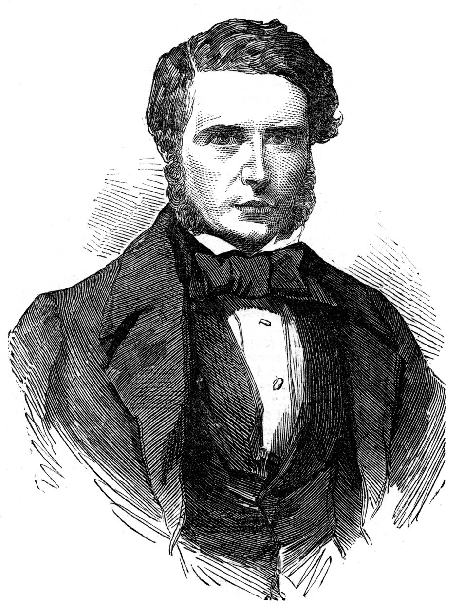 Løytnant Samuel Gurney Cresswell 1827-1867, sjøoffiser, 1853 av Unbekannt