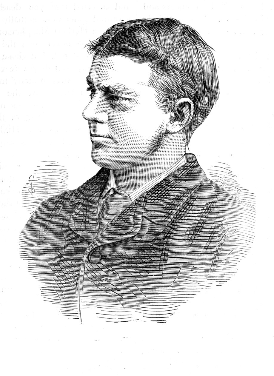 Løytnant Wyatt Rawson, c1882 av Unbekannt