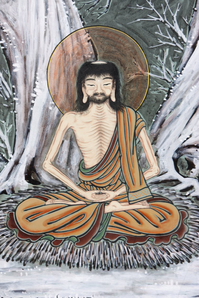 Life of Buddha Den unge asketen praktiserte ekstrem selvdød i seks år i håp om å oppdage Truth, Seoul, Coree du Sud av Unbekannt