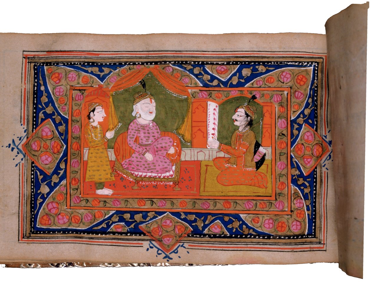 Life of Krishna, c1700-1800-tallet av Unbekannt