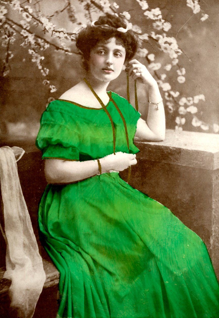 Lilian Braithwaite 1873-1948, engelsk skuespillerinne, 1907 av Unbekannt