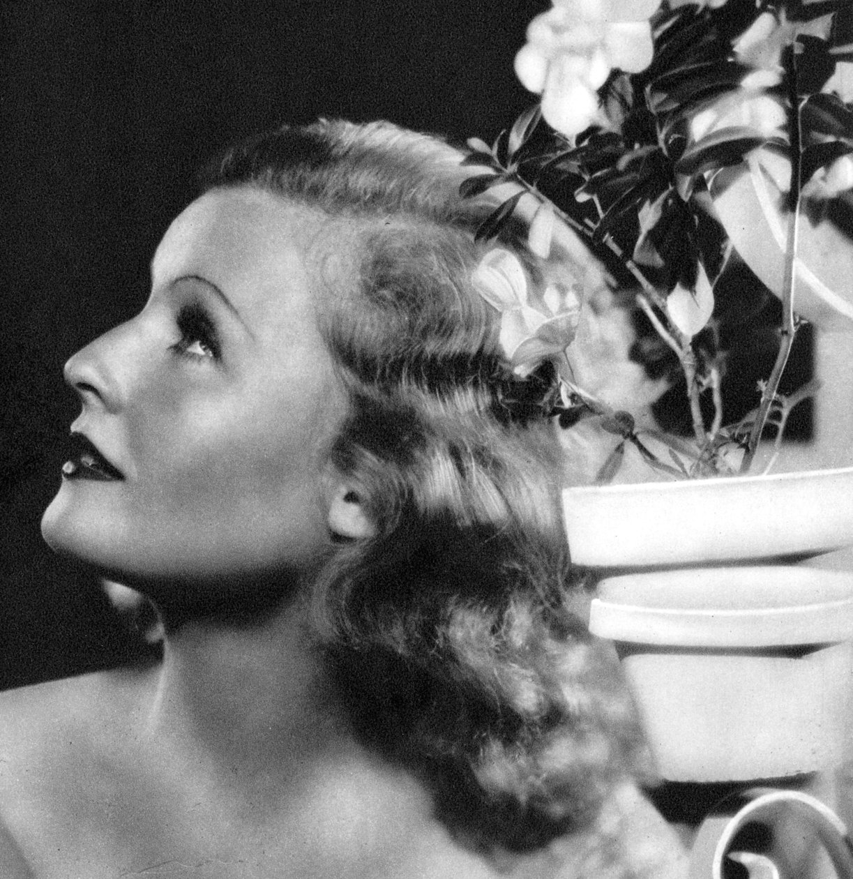 Lilian Harvey , britisk født tysk skuespiller og sanger, 1934-1935 av Unbekannt