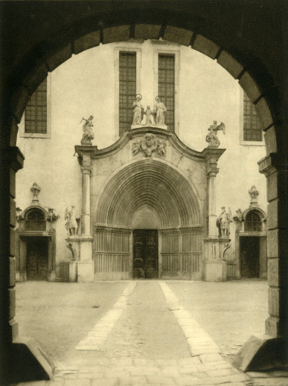 Lilienfeld Abbey, Niederösterreich, c1935. av Unbekannt