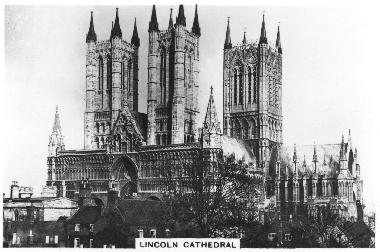 Lincoln-katedralen, 1936 av Unbekannt