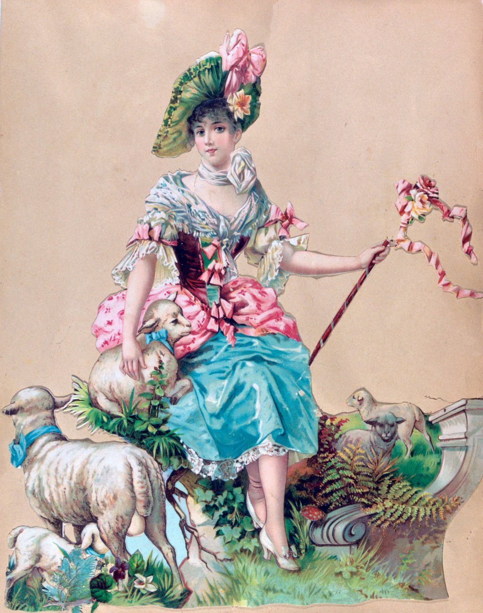 Lille Bo Peep av Unbekannt