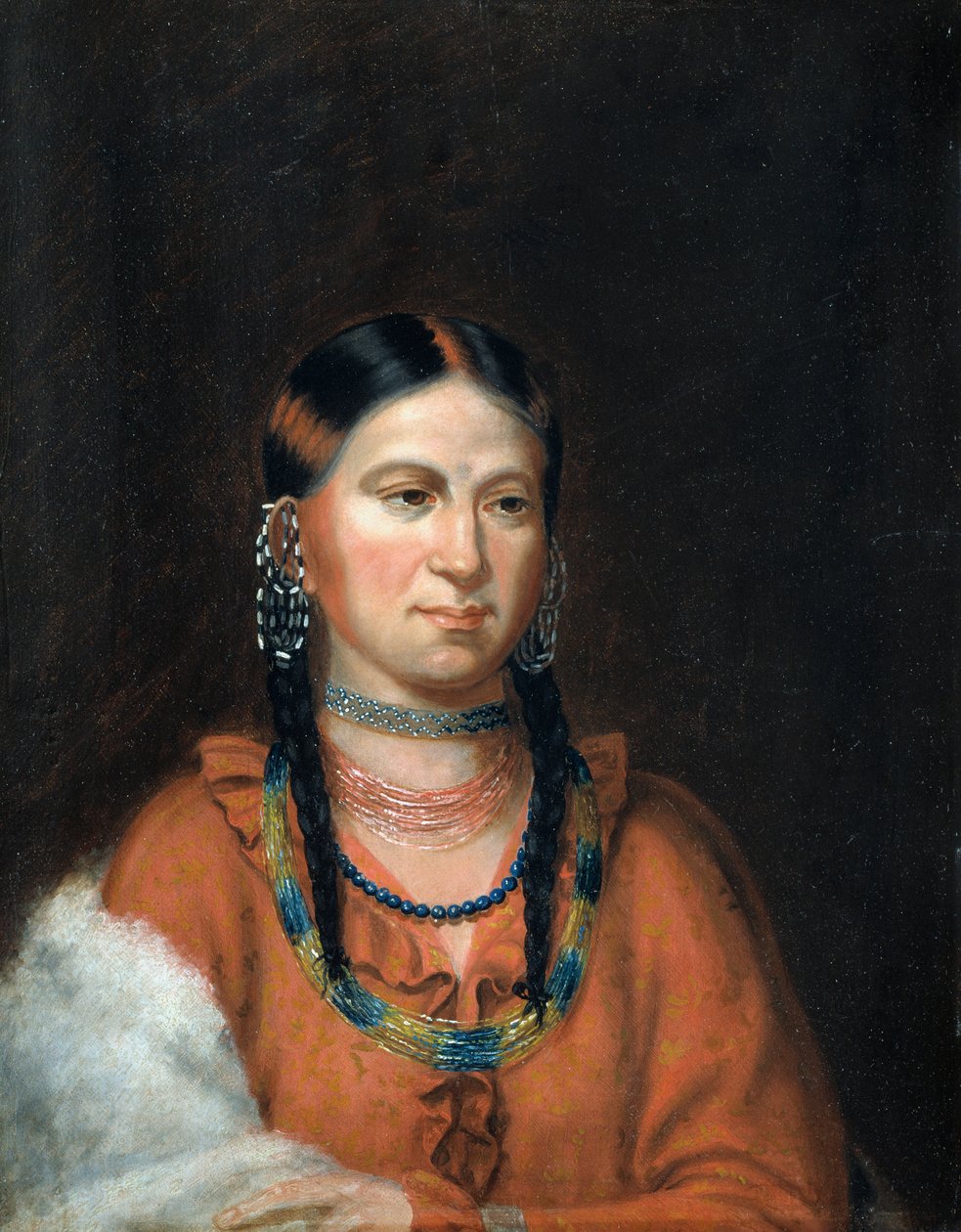 Lille ørn, Wad-ben-de-ba, 1822. av Unbekannt