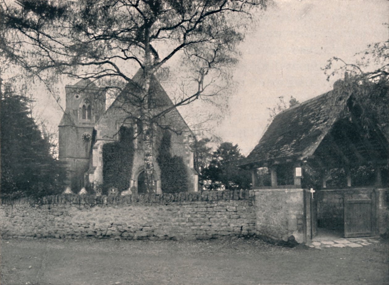Littlemore Church, nær Oxford, 1904 av Unbekannt