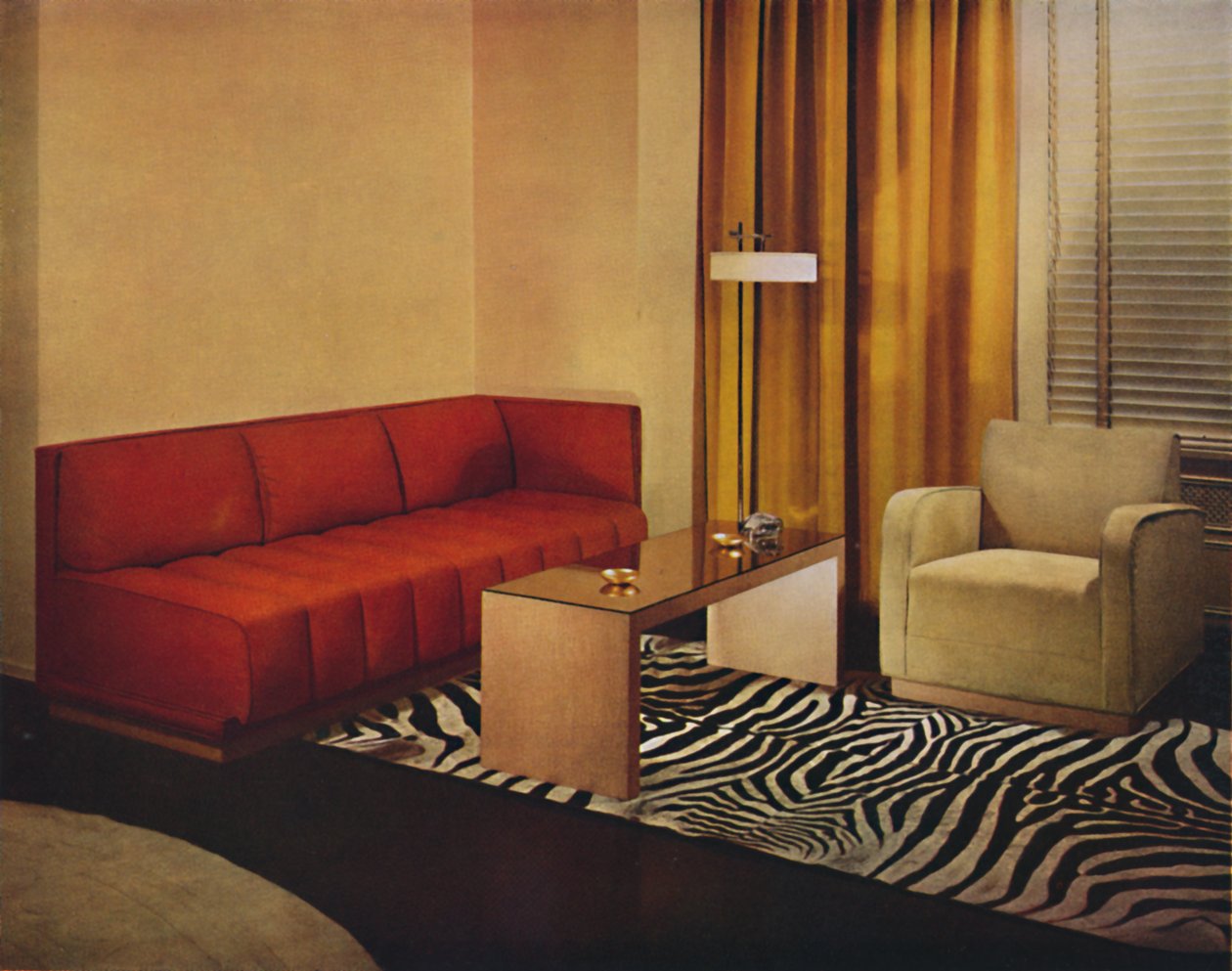 Living-Room av Walter Dorwin Teague, 1939 av Unbekannt