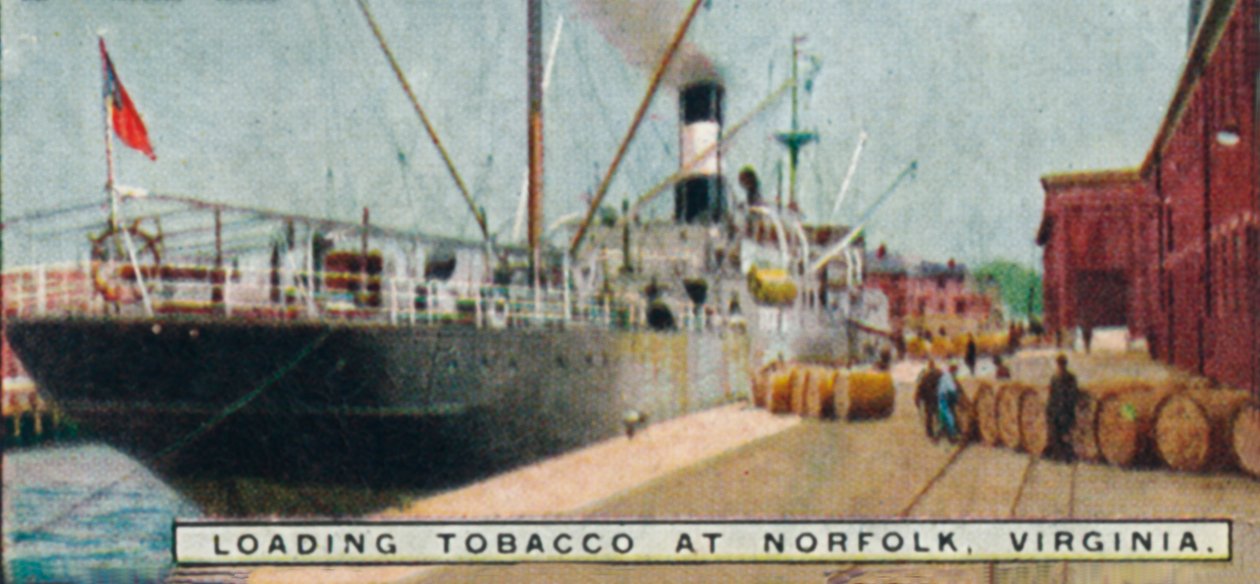 Laster tobakk i Norfolk, Virginia., 1926 av Unbekannt