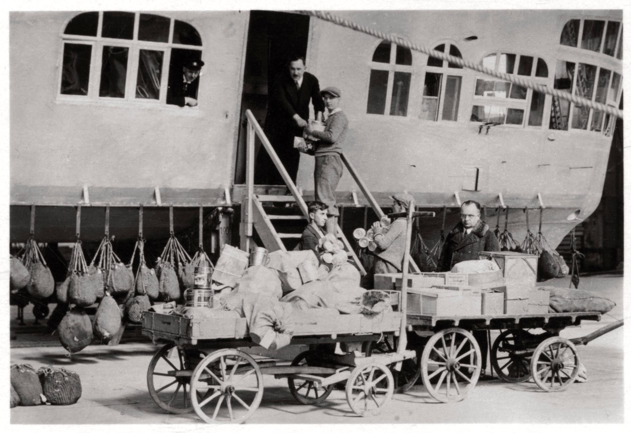 Lasteutstyr, Zeppelin LZ 127 Graf Zeppelin, 1933 av Unbekannt