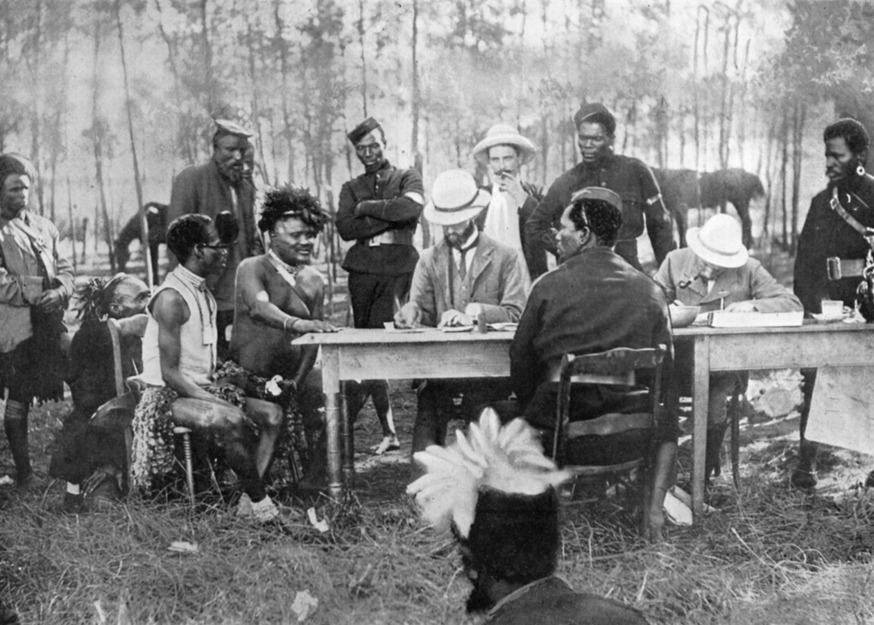 Lokal hvit administrasjon, Afrika, 1926 av Unbekannt