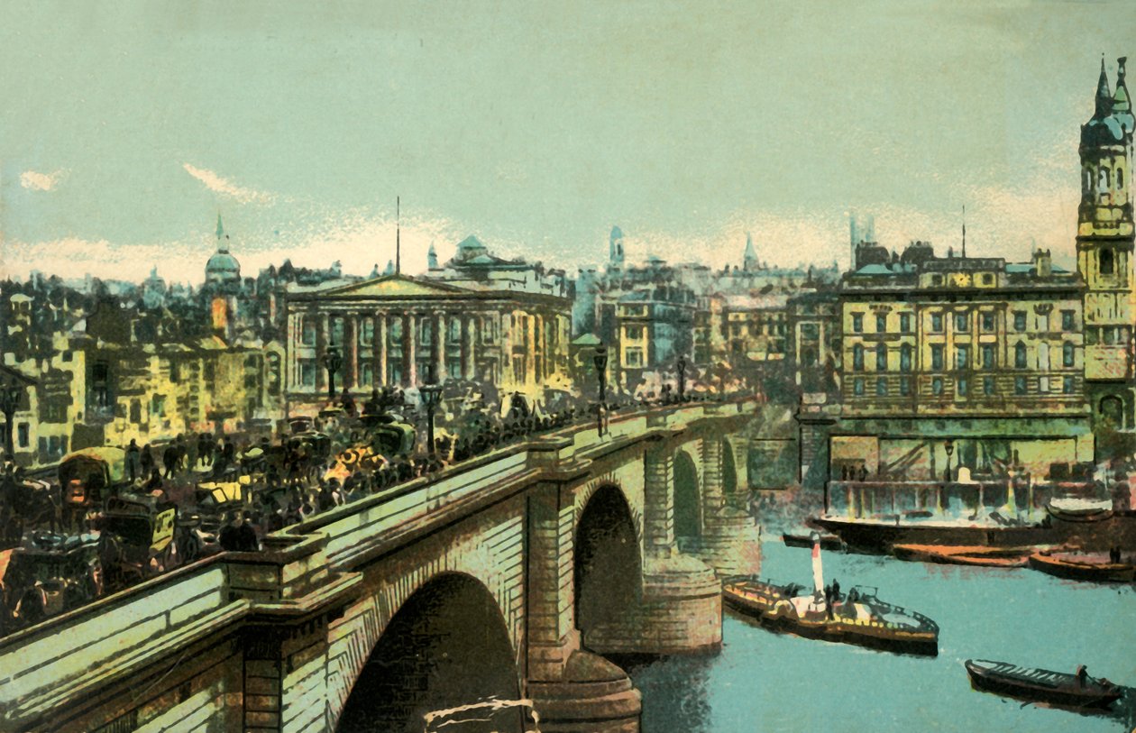 London Bridge, London, c1910. av Unbekannt