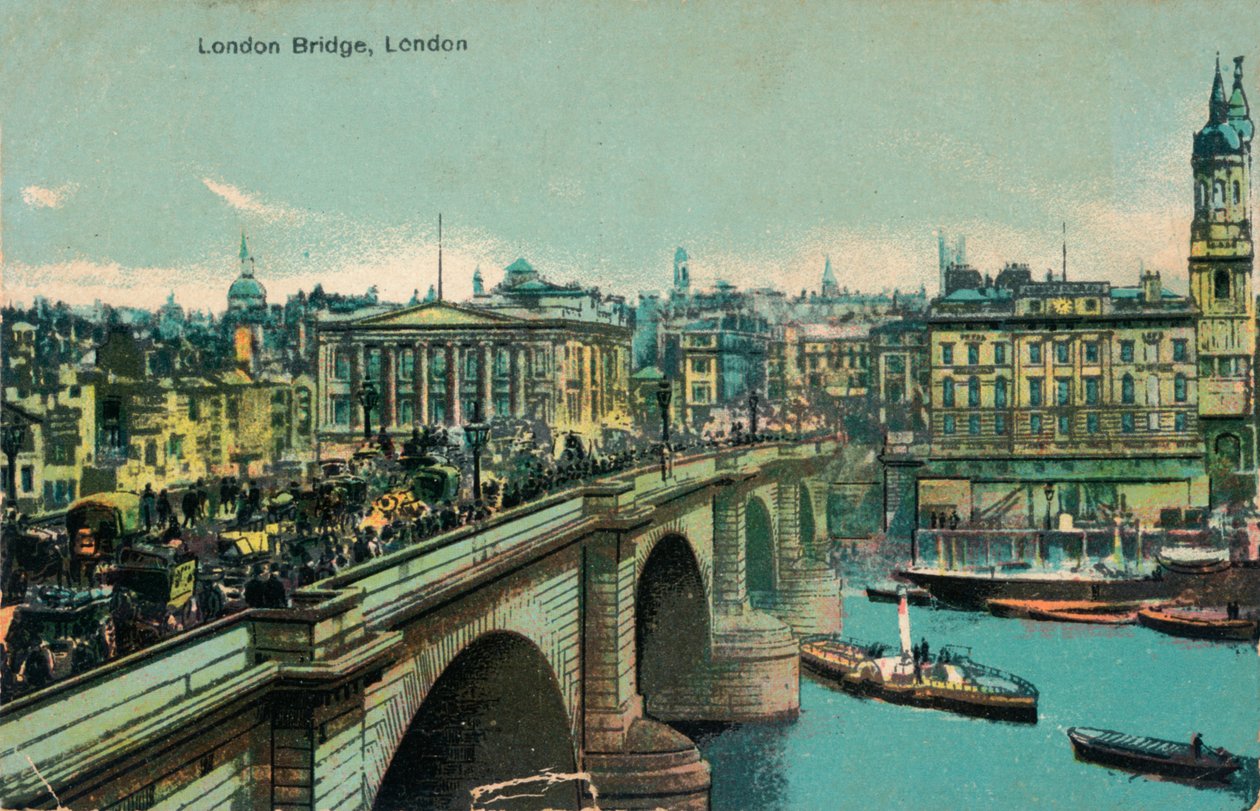 London Bridge, London, c1910, c1900-1930 av Unbekannt