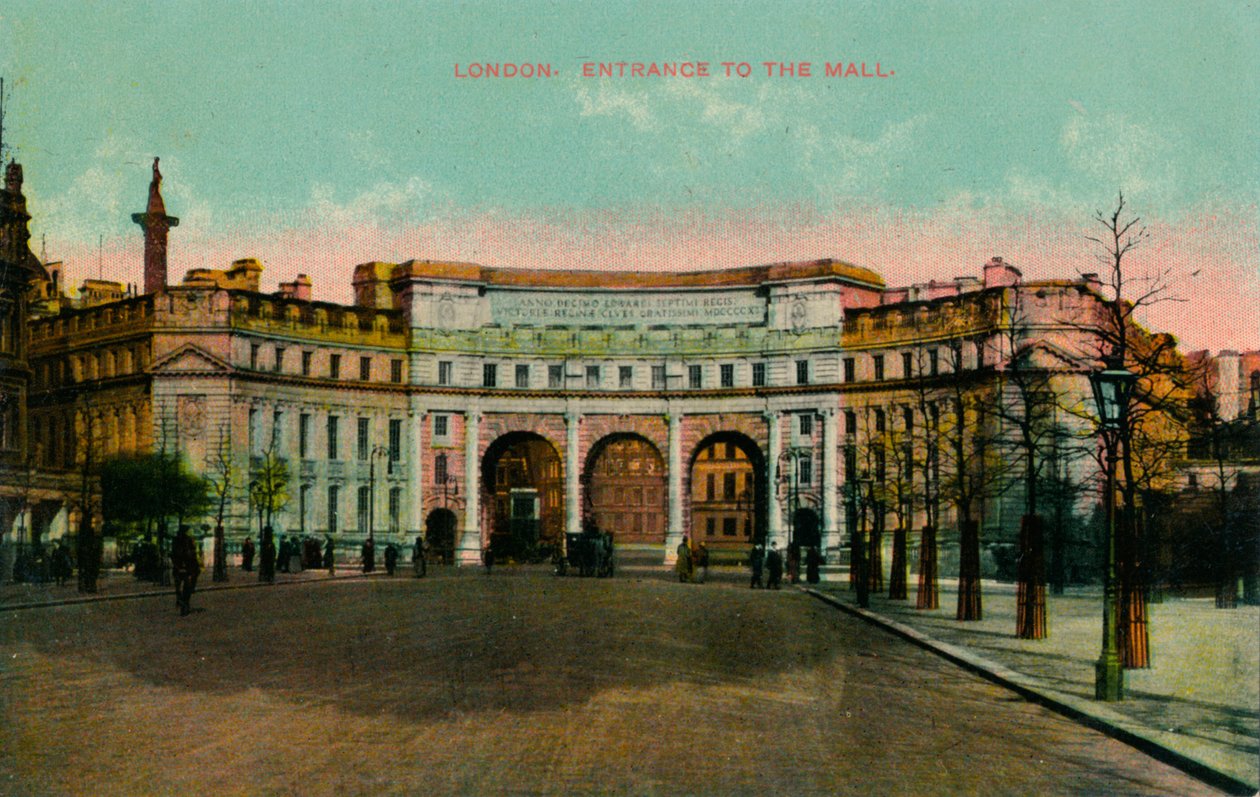 London, Inngang til kjøpesenteret, c1913 av Unbekannt