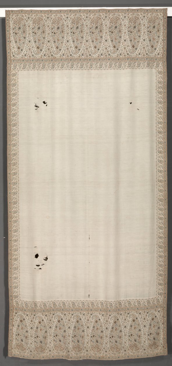 Langt sjal, ca. 1815. av Unbekannt