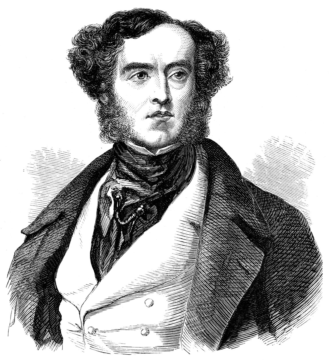 Lord George Bentinck, 1802-1848, 1800-tallet av Unbekannt