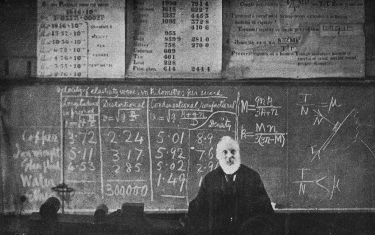 Lord Kelvin , skotsk matematiker og fysiker, 1899 av Unbekannt
