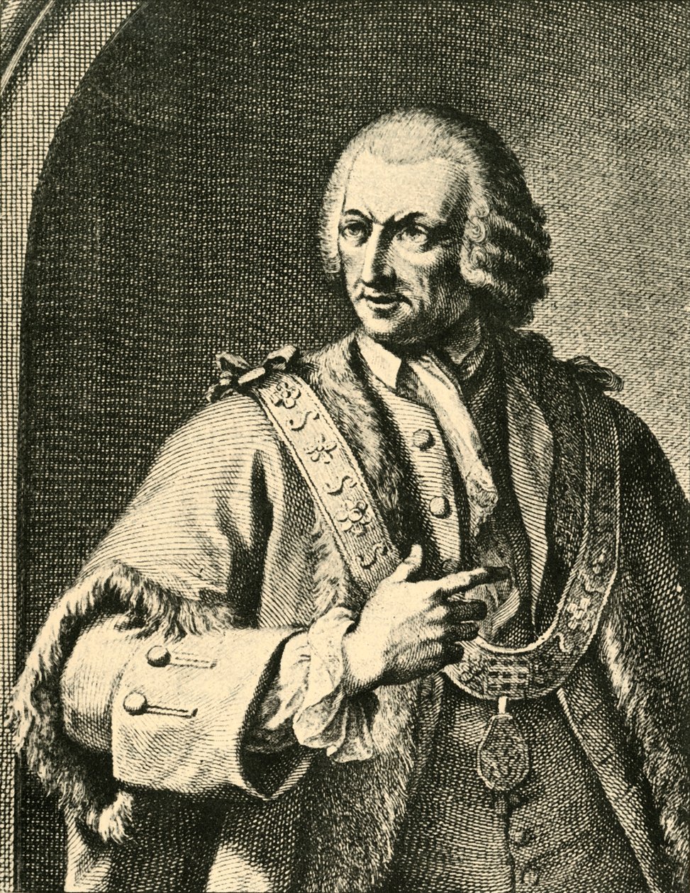 Lord Mayor Beckford, 1709-1770, c1771, 1925. av Unbekannt