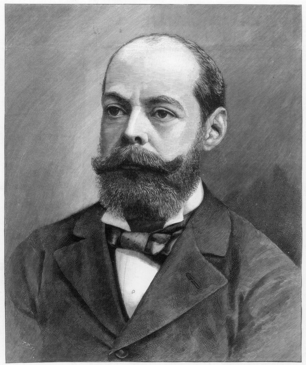 Lord Randolph Henry Spencer Churchill , britisk statsmann, 1895 av Unbekannt