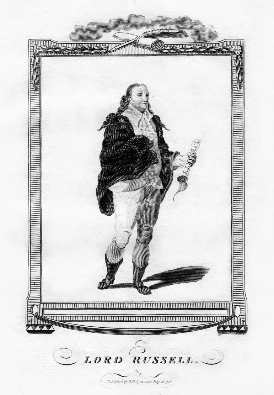 Lord Russell , engelsk politiker, 1796 av Unbekannt