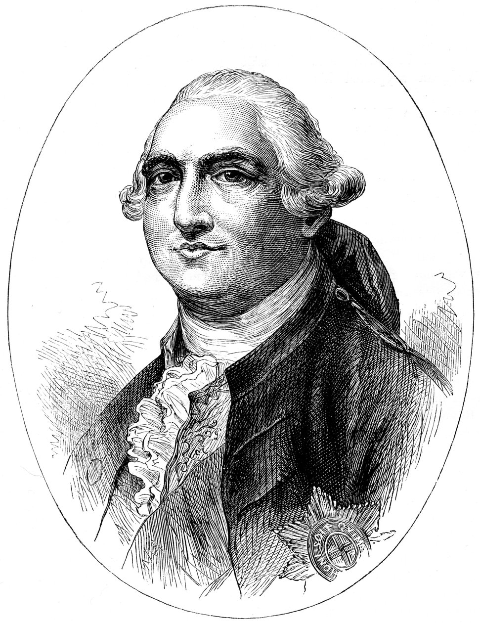 Lord Shelburne, britisk whig-statsmann fra 1700-tallet, c1880 av Unbekannt