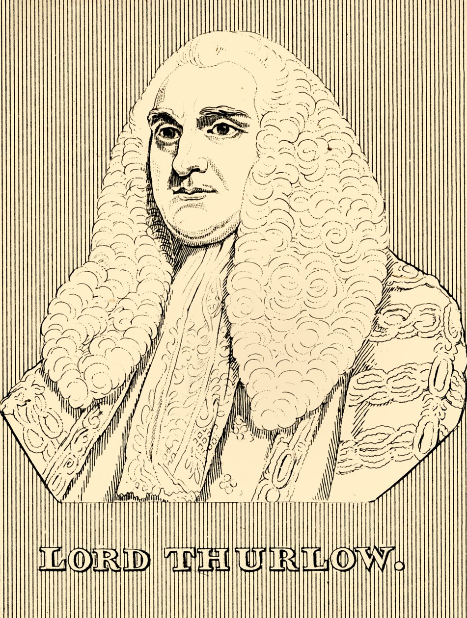 Lord Thurlow, 1731-1806, 1830. av Unbekannt