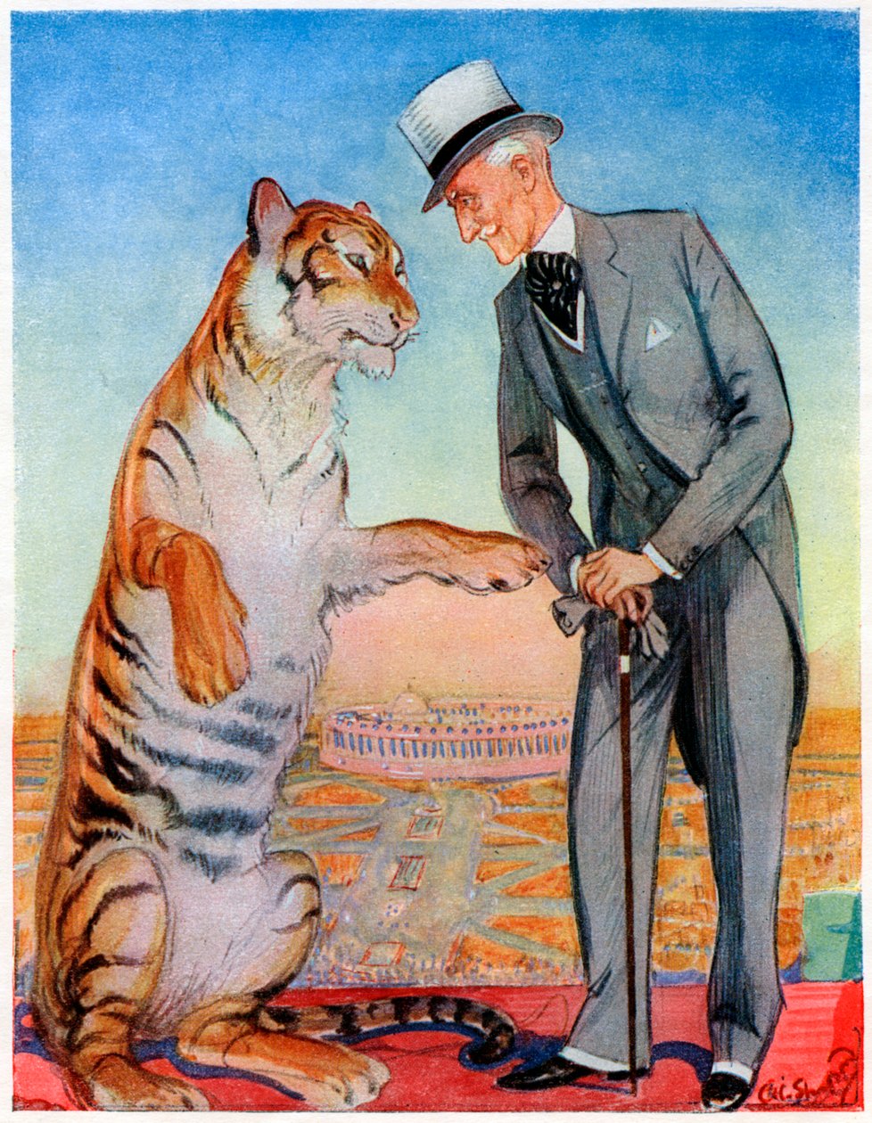Lord Willingdon og venn, 1934 av Unbekannt